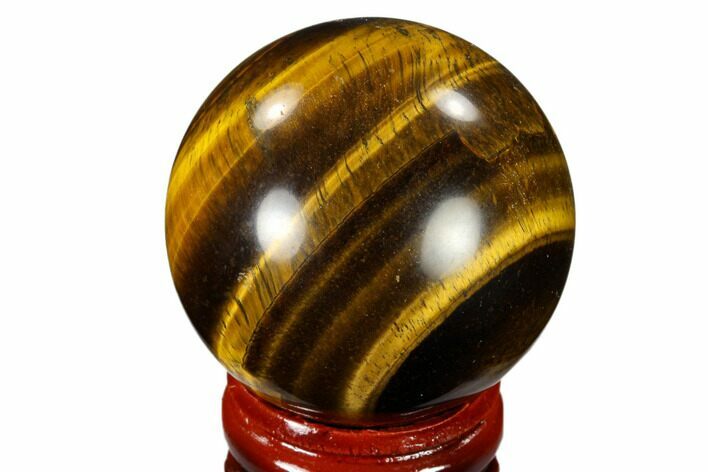 Polished Tiger's Eye Sphere - South Africa #116064